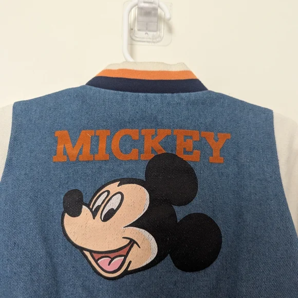 Disney Mickey Denim and Cream Jacket - Picture 3 of 4